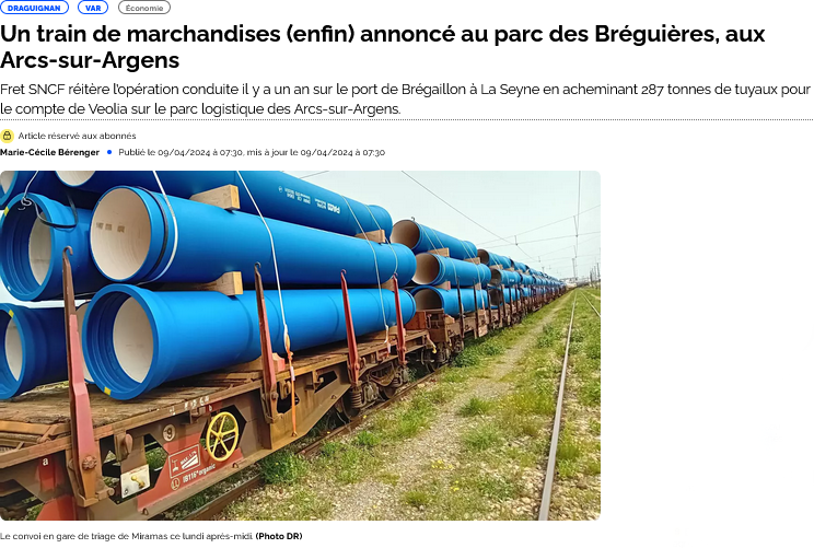 Screenshot 2024-04-12 at 21-53-49 Un train de marchandises (enfin) annoncé au parc des Bréguières aux Arcs-sur-Argens